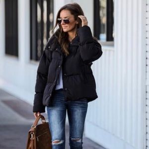 Preparations Pocketed Puffer Jacket